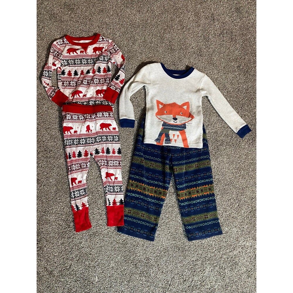 Toddler Boys Pajama Bundle – Size 2T